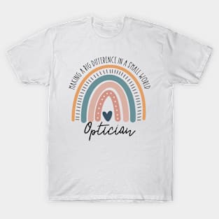 Optician Boho Rainbow T-Shirt